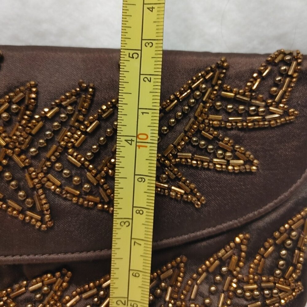 Vintage 1950s Soure Beaded Clutch Bag - Picture 7 of 7